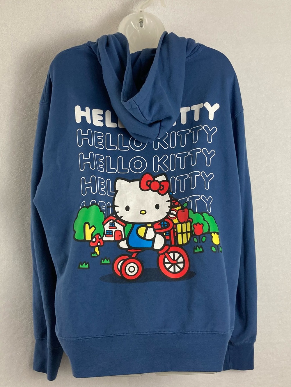 Old Navy Hello Kitty Navy Blue Pullover Hoodie Sweater L